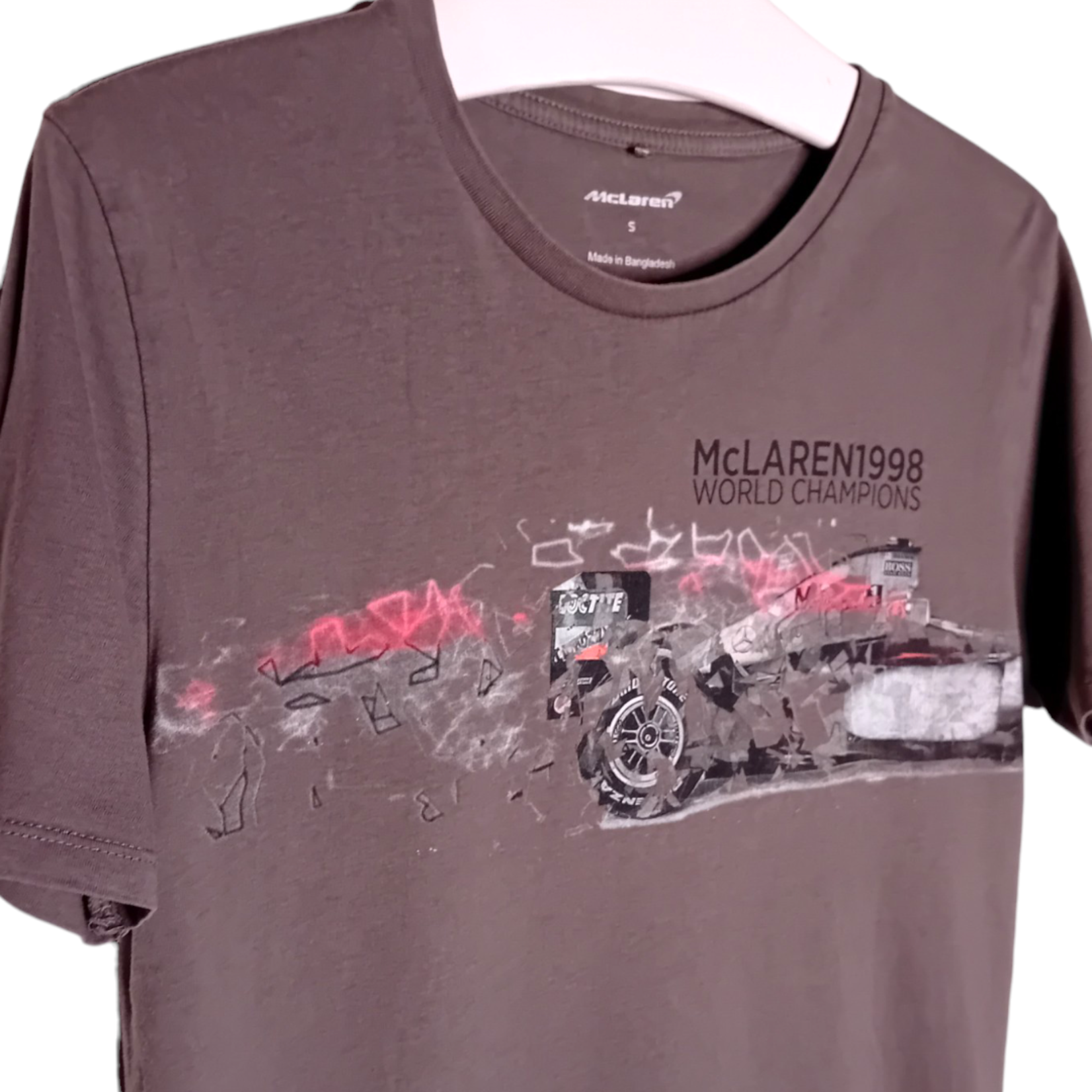 McLaren Original Vintage T-Shirt McLaren 1998 Formula One World Championships