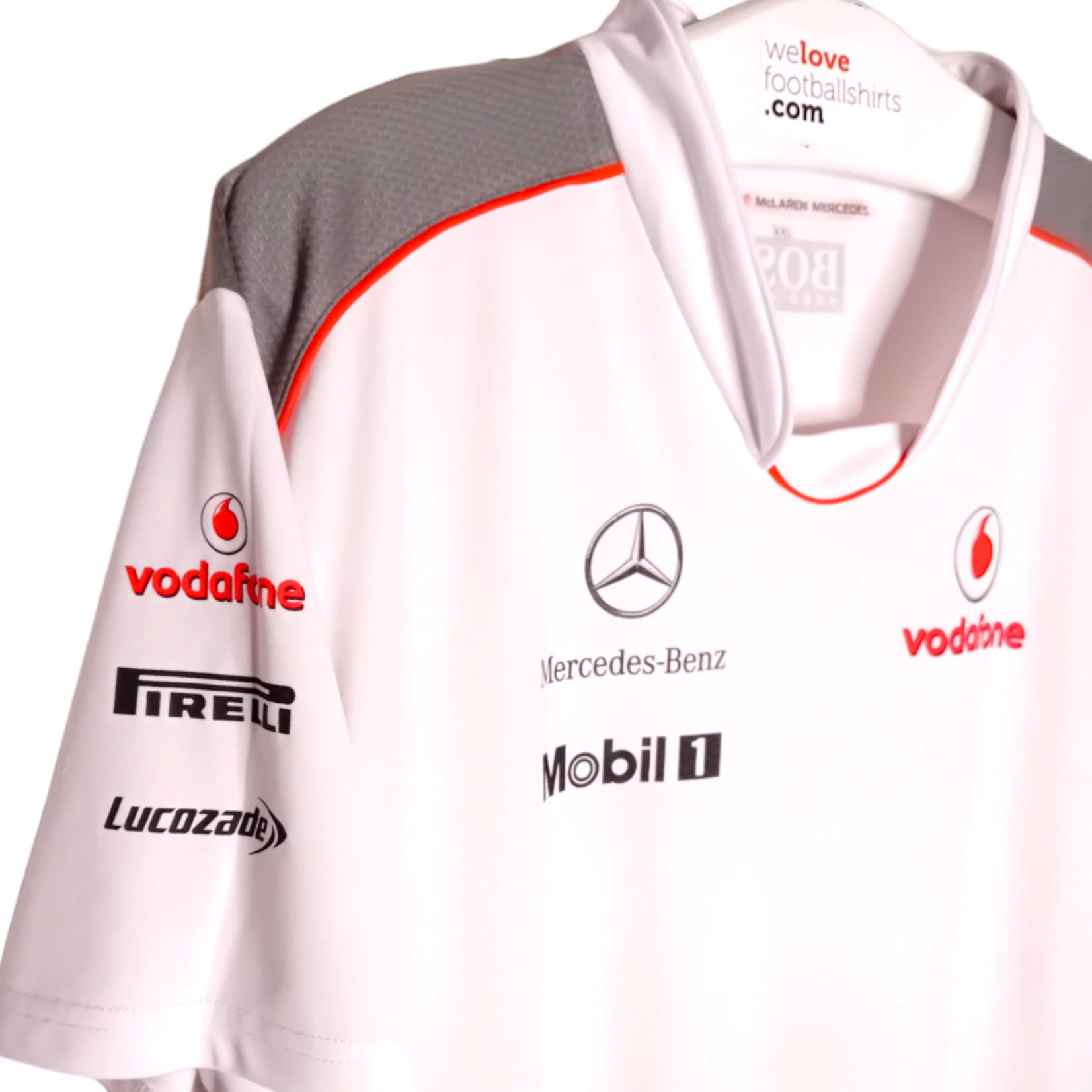 McLaren Origineel Vintage T-Shirt McLaren-Mercedes 2013