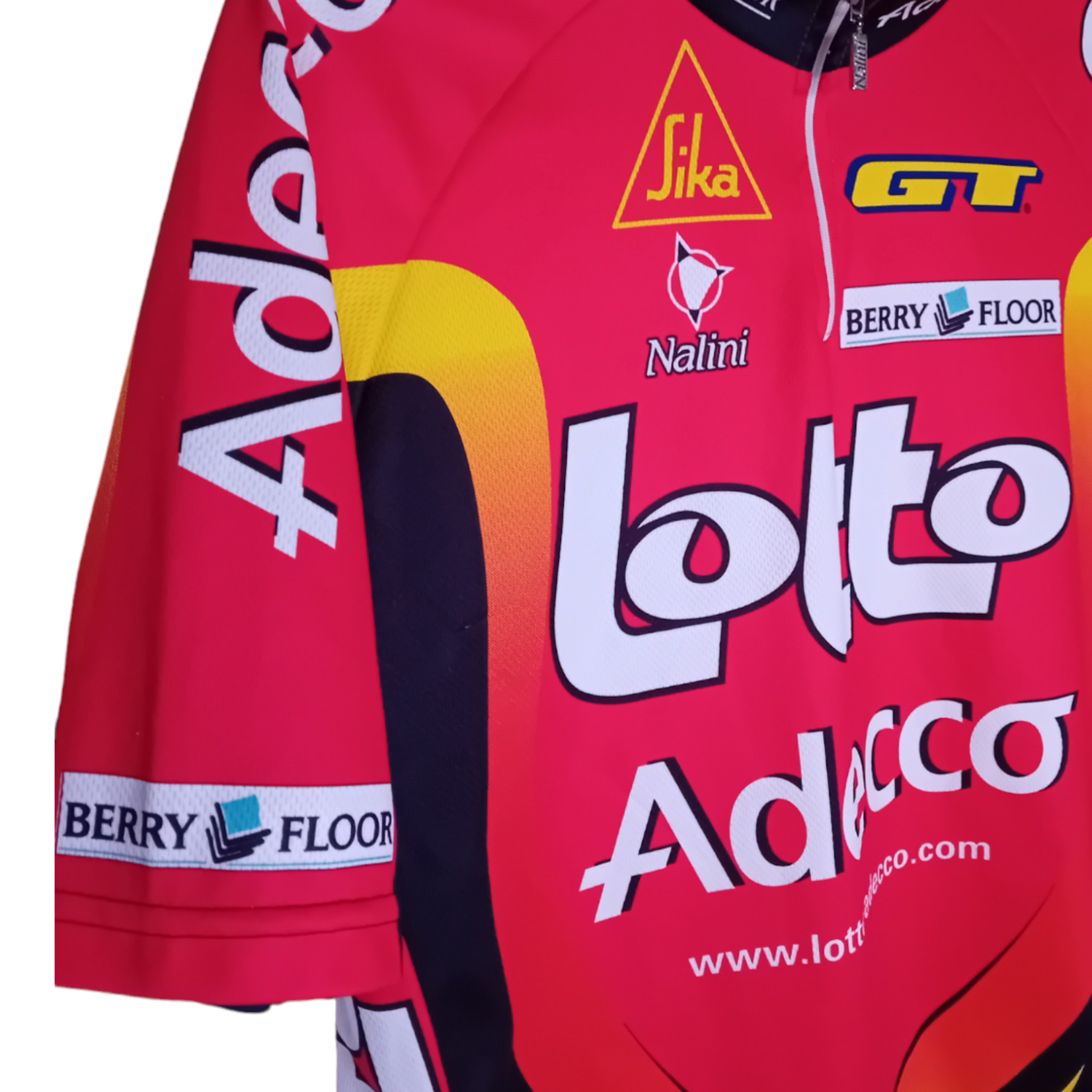 Nalini Origineel Nalini vintage wielershirt Lotto-Adecco 2001