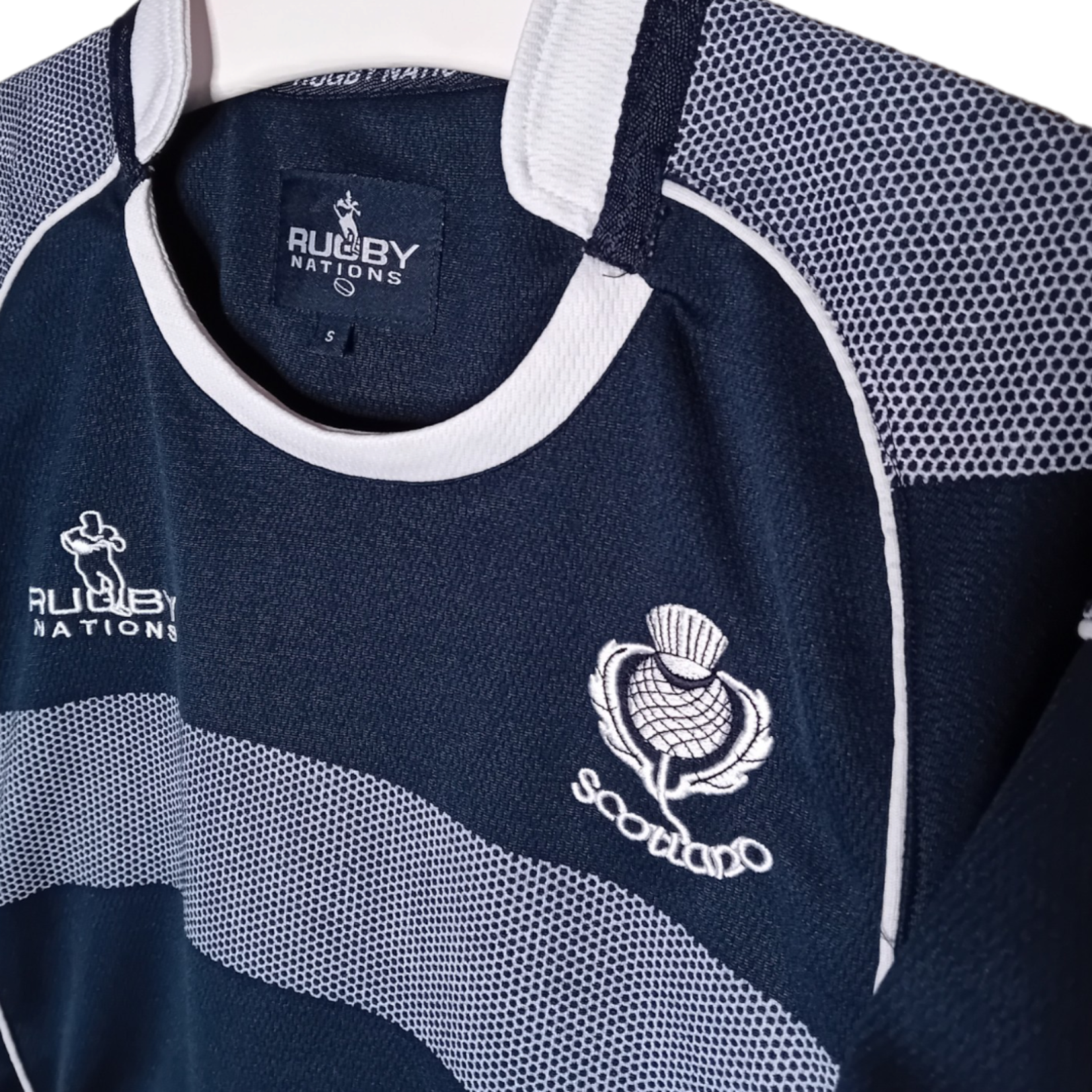 Rugby Nations Original Rugby Nations vintage rugby jersey Scotland 2007