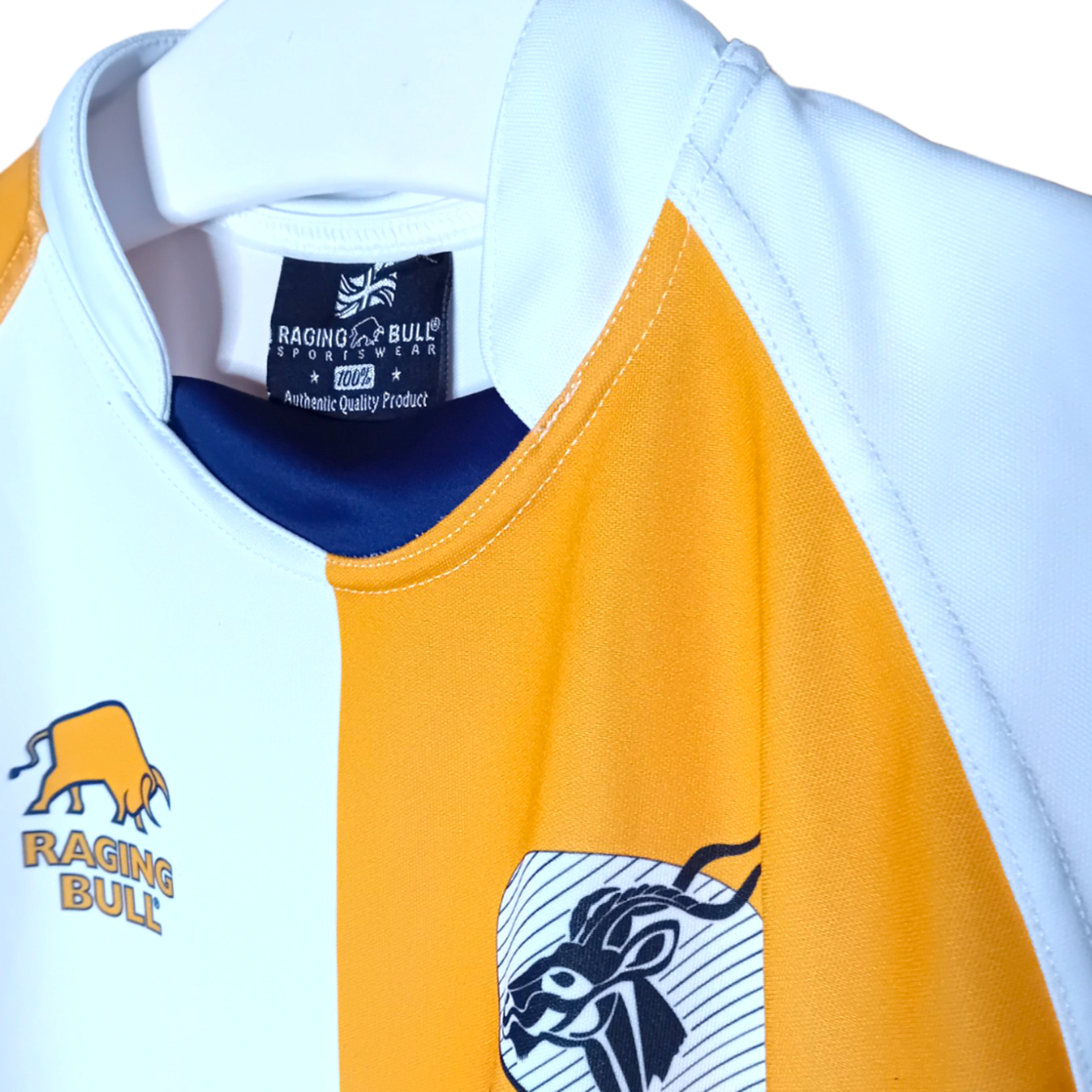 Raging Bull Sportswear Original Raging Bull Sportswear Vintage Rugby-Shirt Rugby Club Hilversum (Referee)