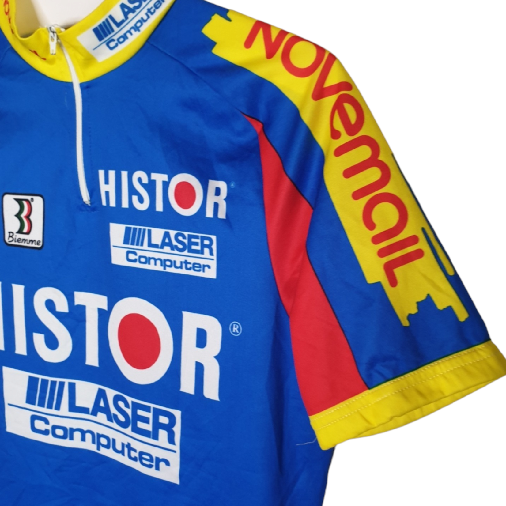 Biemme Sport Original Biemme Sport vintage cycling jersey Novemail–Histor–Laser Computer 1993