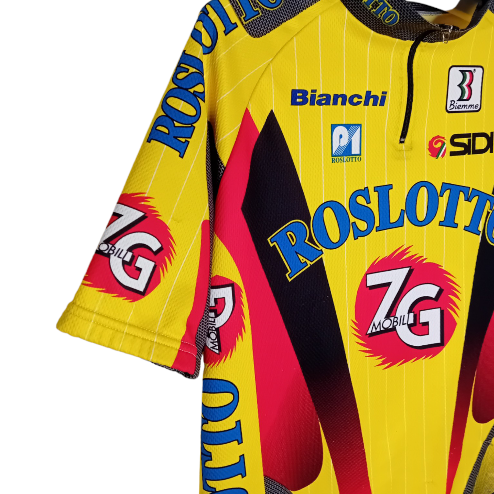 Biemme Sport Original Biemme Sport vintage cycling jersey Roslotto ZG Mobili 1997