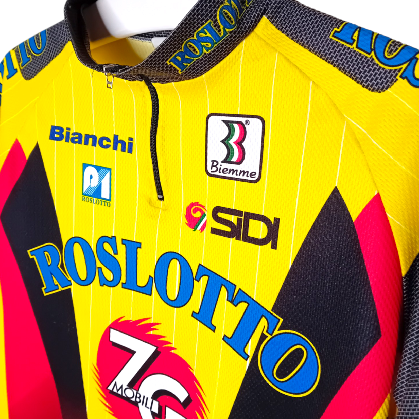 Biemme Sport Original Biemme Sport vintage cycling jersey Roslotto ZG Mobili 1997