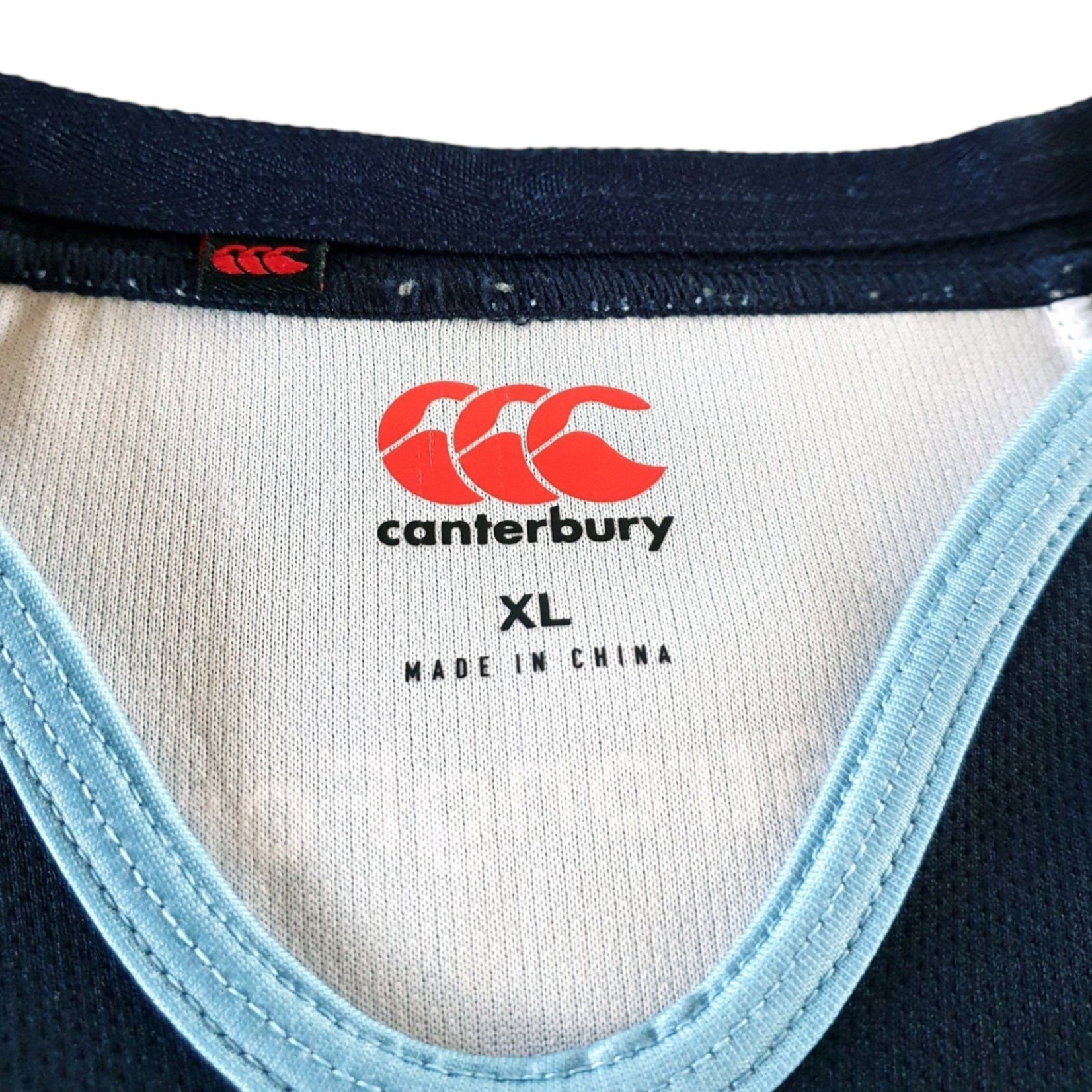Canterbury Origineel Canterbury vintage rugby shirt Cardiff Blues 2016/17
