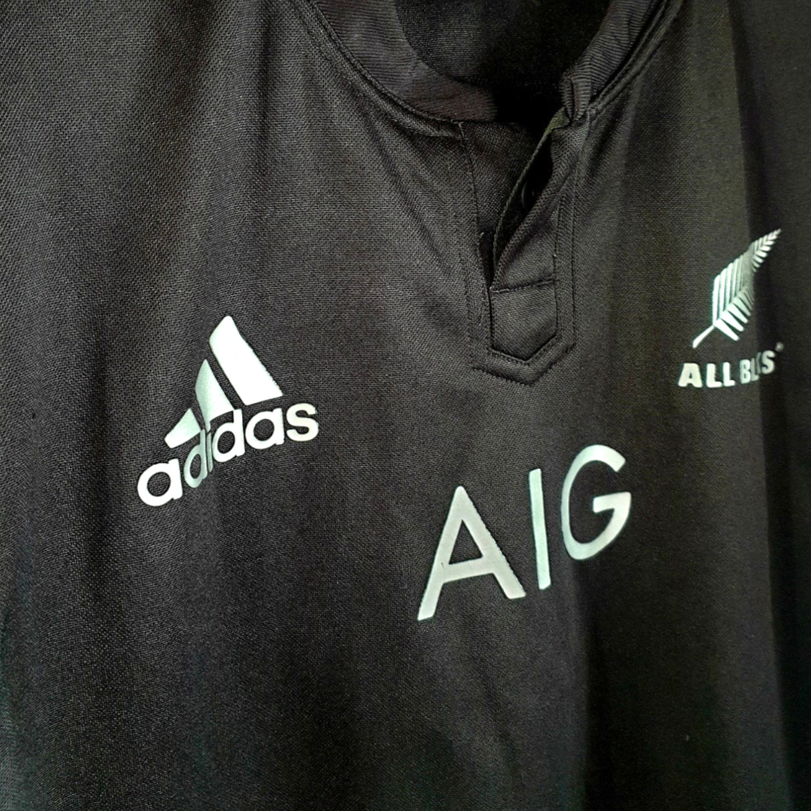 Adidas Origineel Adidas vintage rugby shirt Nieuw Zeeland 2015/16