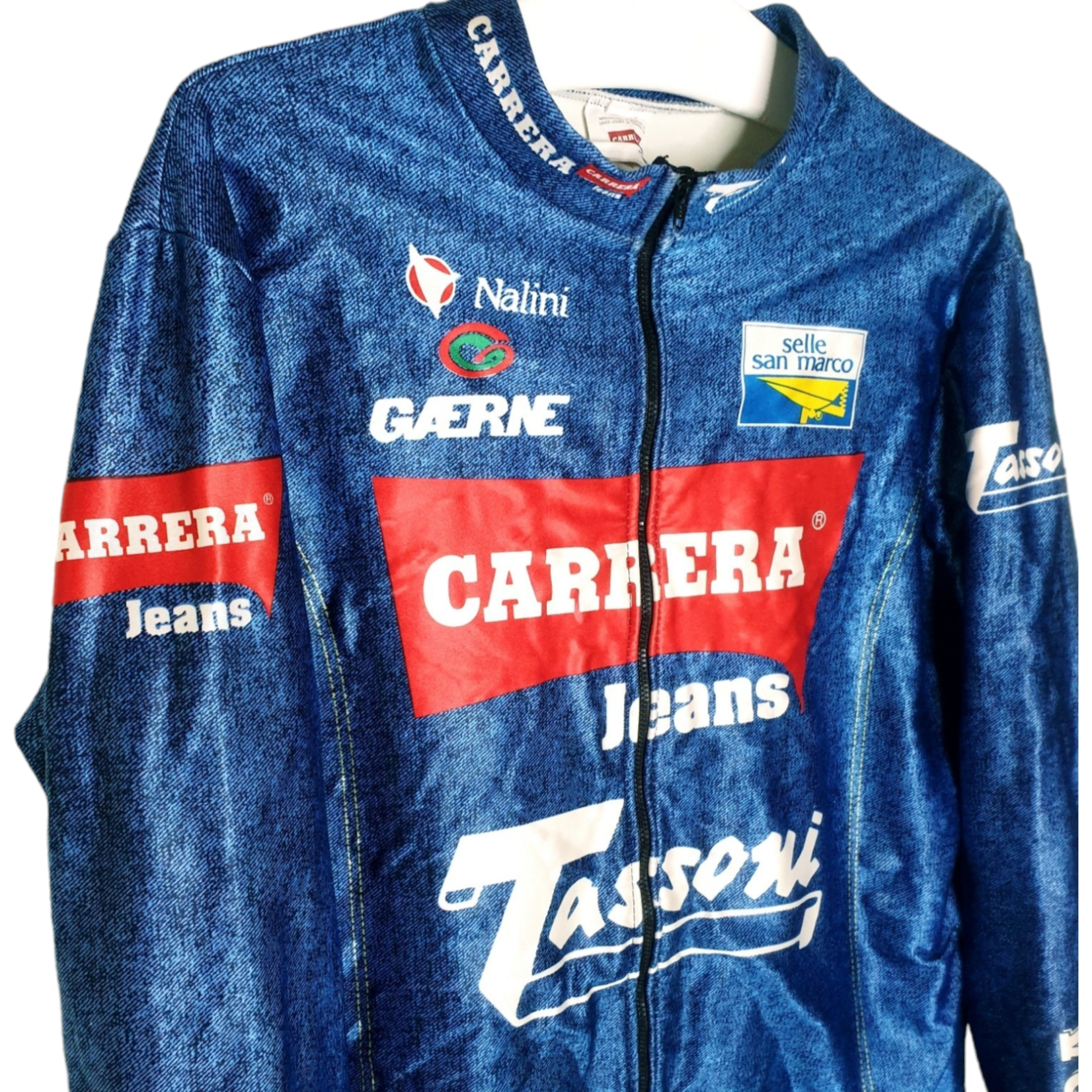 Nalini Origineel Nalini vintage wielerjacket Carrera Jeans - Tassoni 1993
