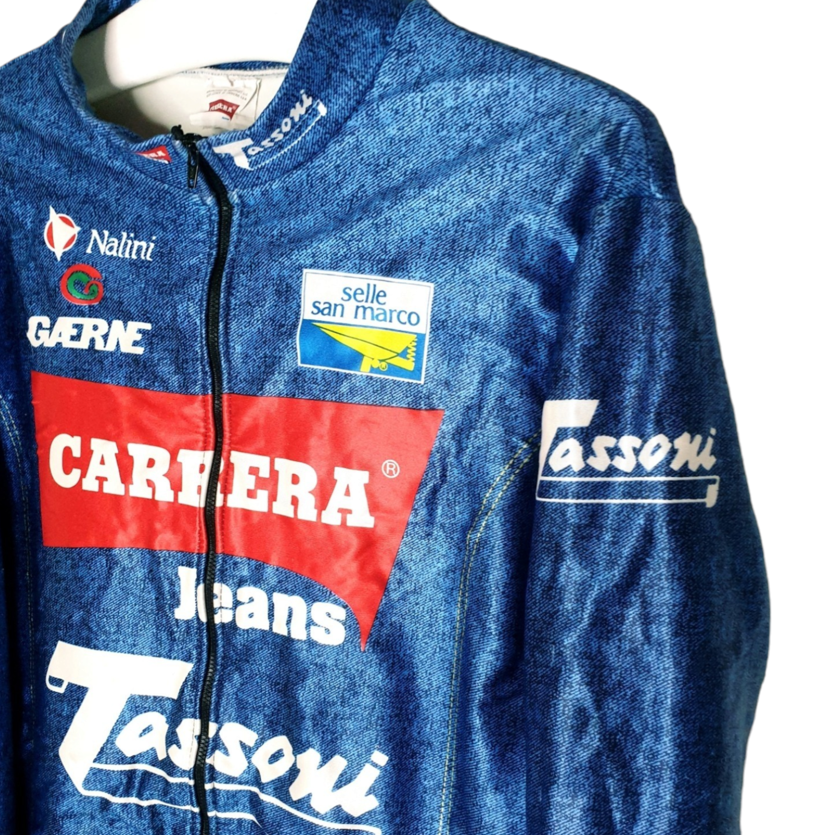 Nalini Origineel Nalini vintage wielerjacket Carrera Jeans - Tassoni 1993