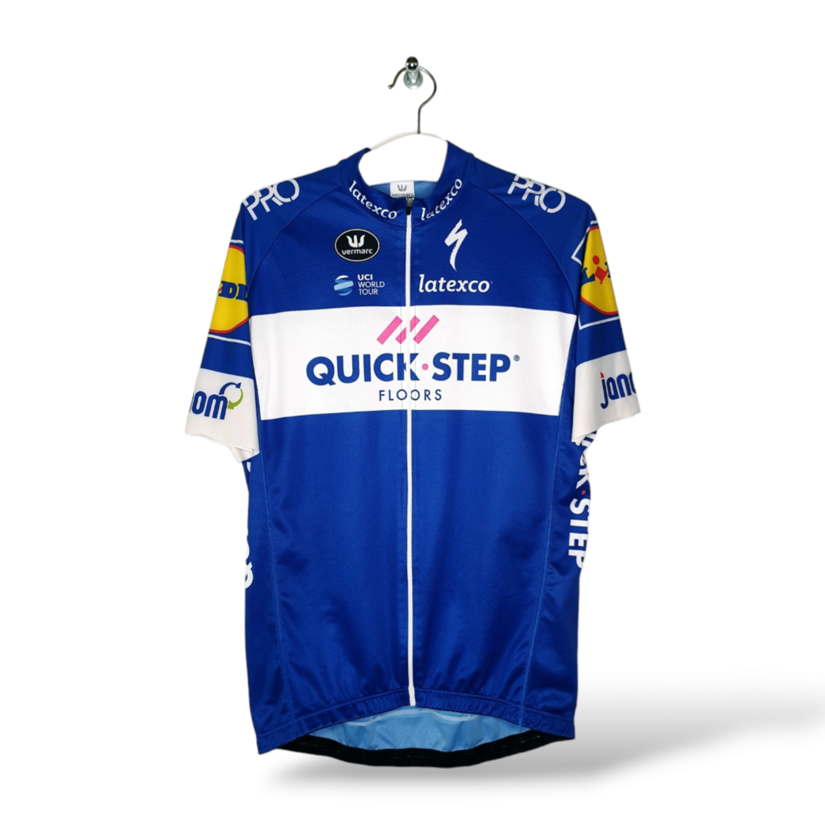 Vermarc Origineel Vermarc vintage wielershirt Quick-Step Floors 2018