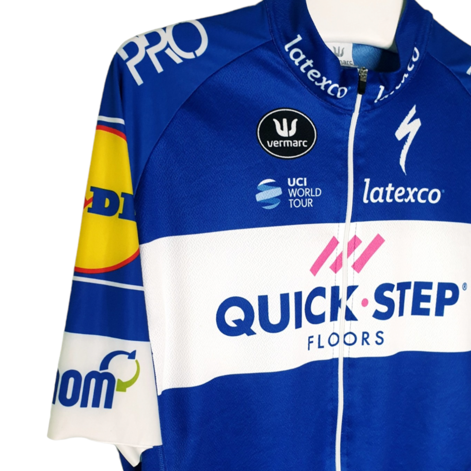 Vermarc Original Vermarc Vintage Radsportshirt Quick-Step Floors 2018