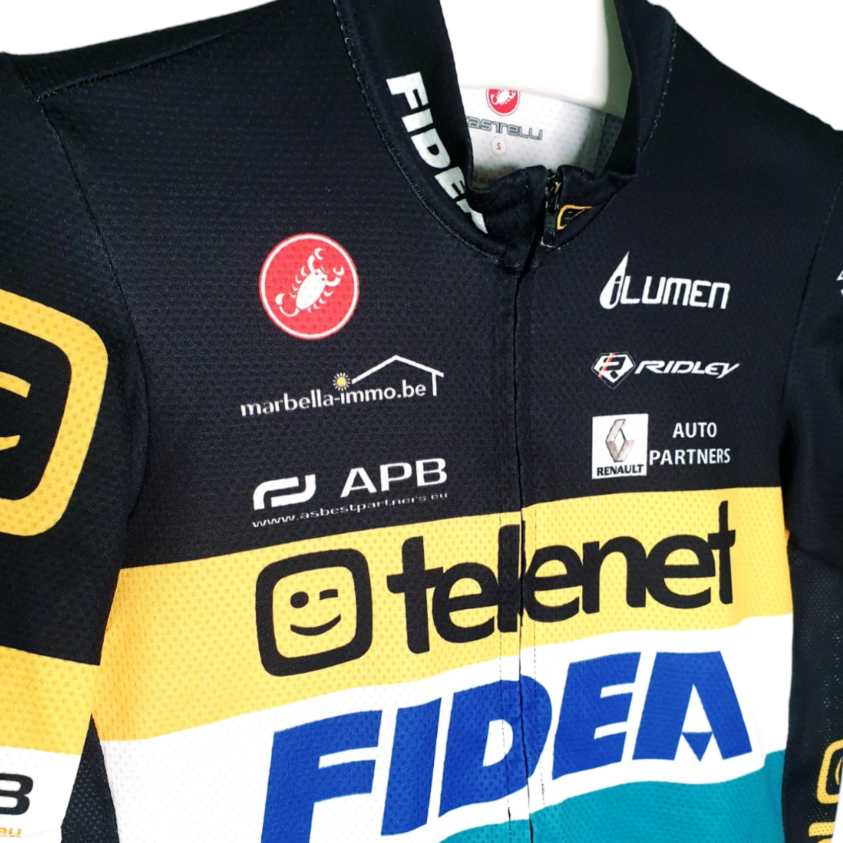 Castelli Original Castelli vintage cycling jersey Telenet Fidea 2016