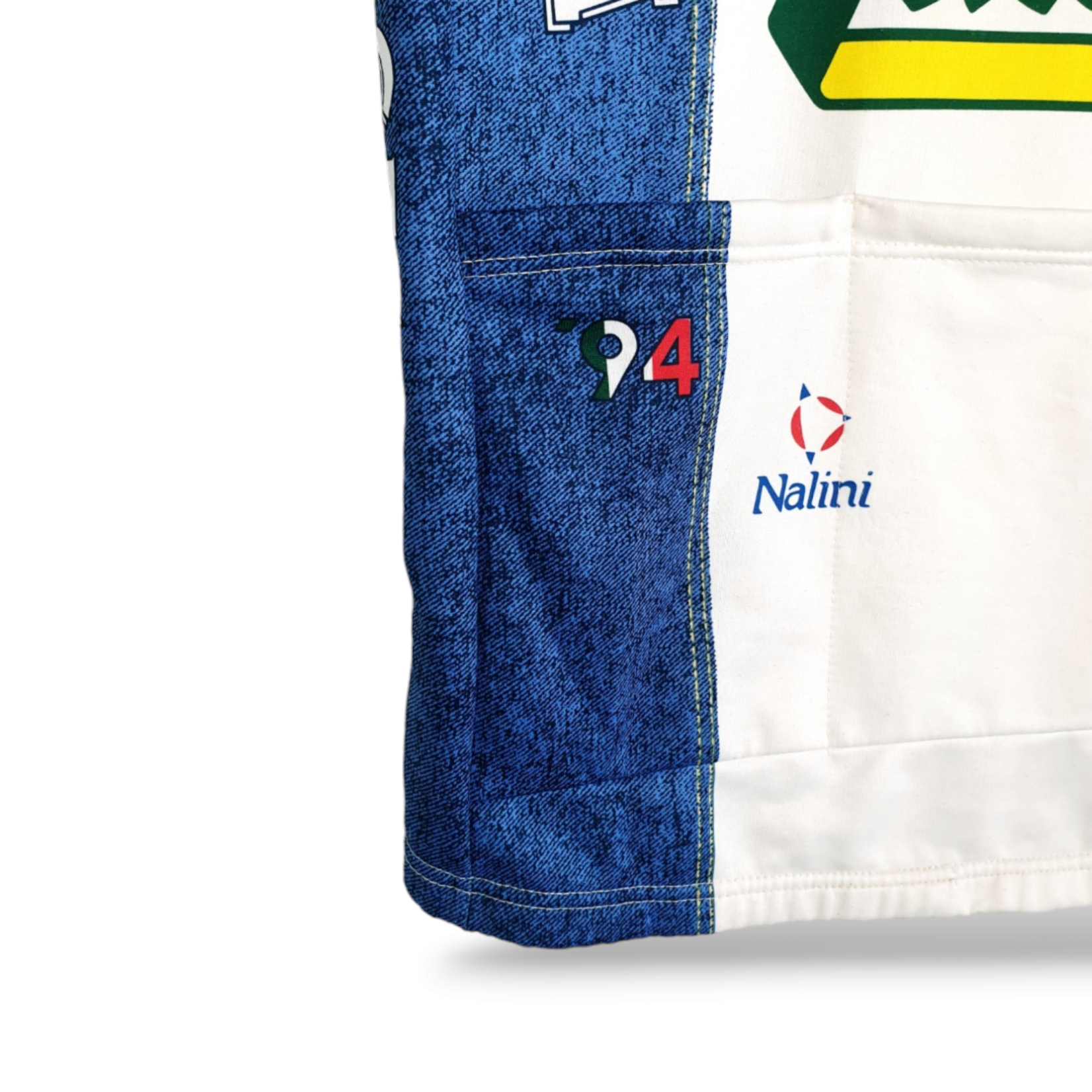 Nalini Original Nalini Vintage Radtrikot Carrera Jeans - Tassoni 1994