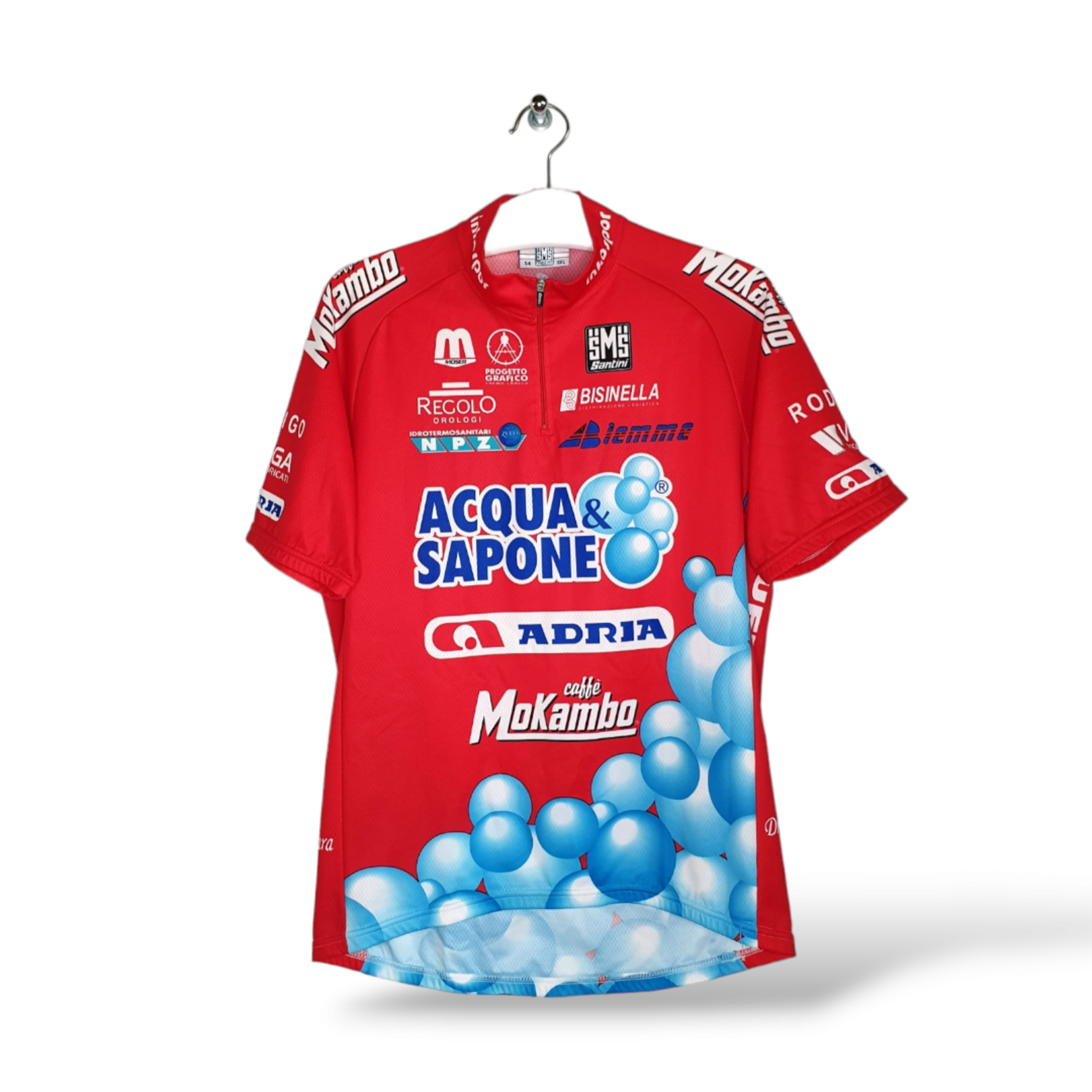 SMS Santini Original SMS Santini Vintage Radtrikot Acqua & Sapone 2006