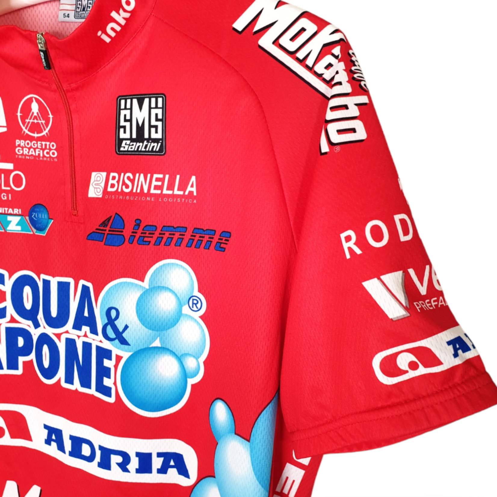 SMS Santini Origineel SMS Santini vintage wielershirt Acqua & Sapone 2006