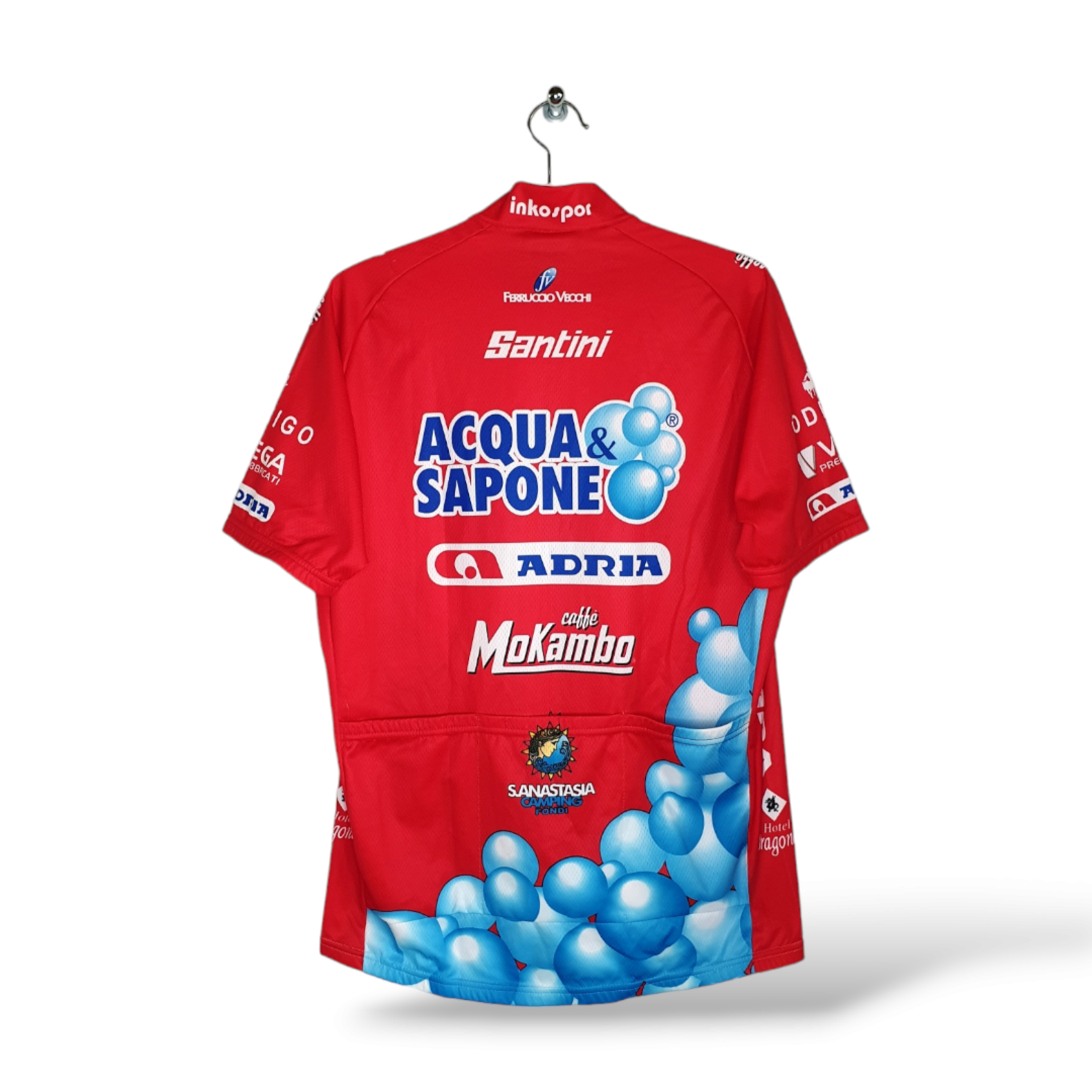 SMS Santini Origineel SMS Santini vintage wielershirt Acqua & Sapone 2006