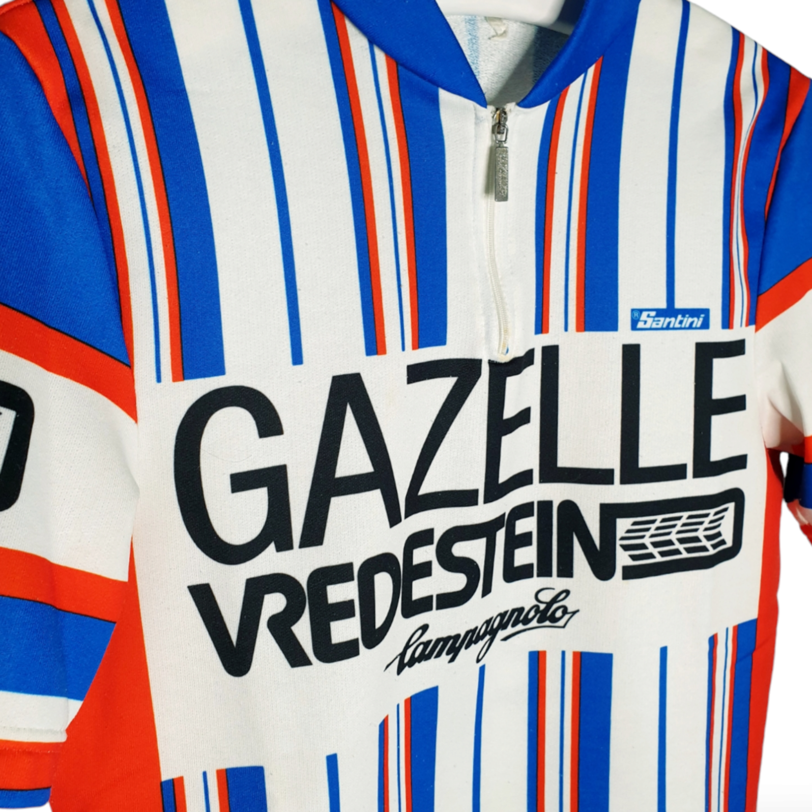 Campagnolo Origineel Campagnolo vintage wielershirt Team Gazelle-Vredestein 1986