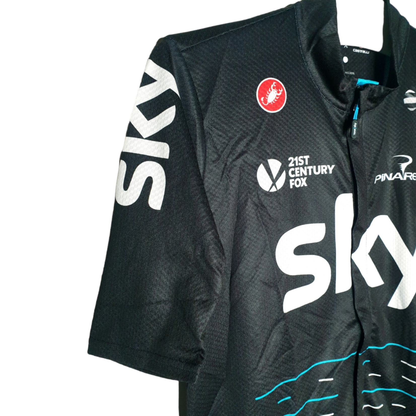 Castelli Original Castelli Vintage Radtrikot Team Sky 2017