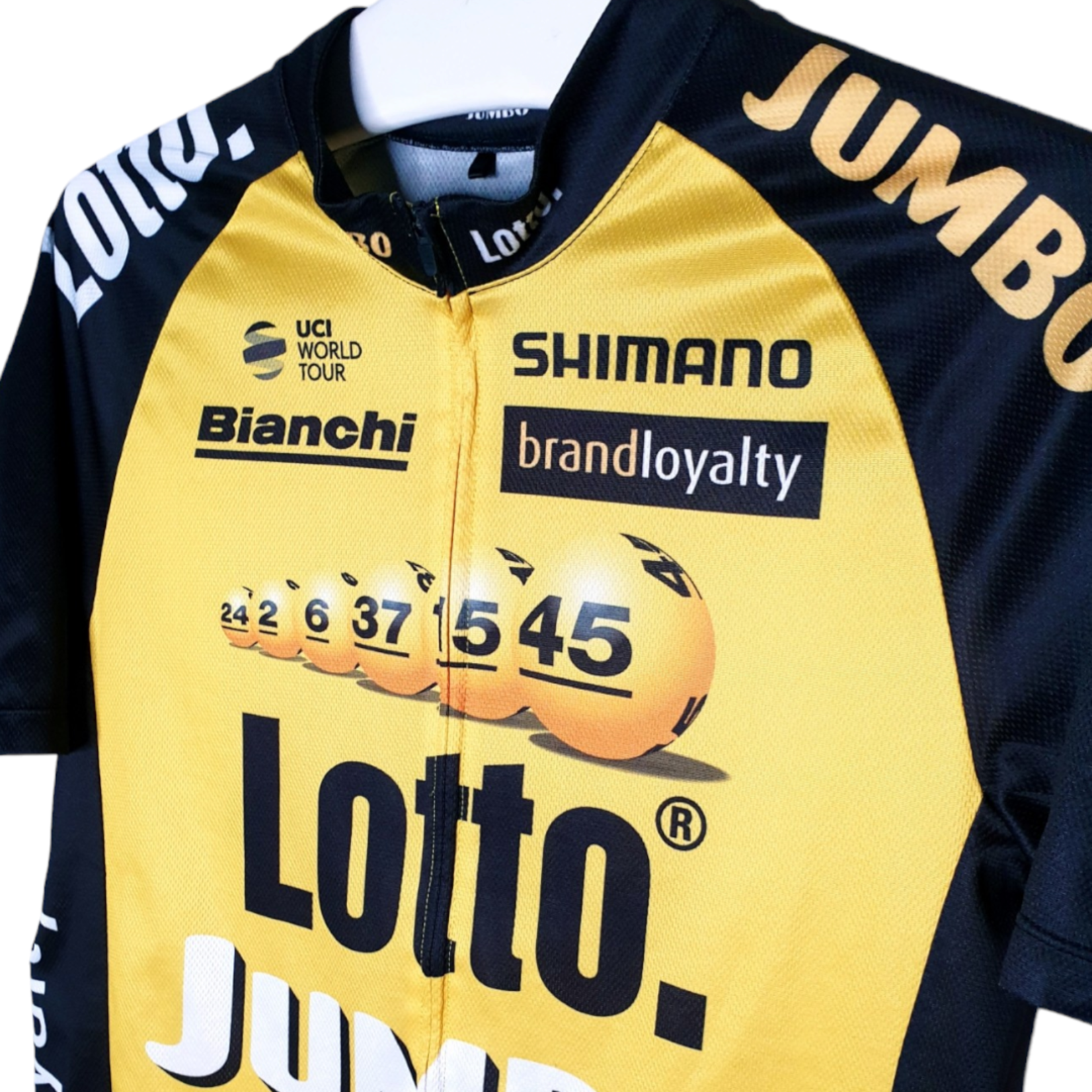 Shimano Original Shimano Vintage Radtrikot Team Lotto NL - Jumbo 2017