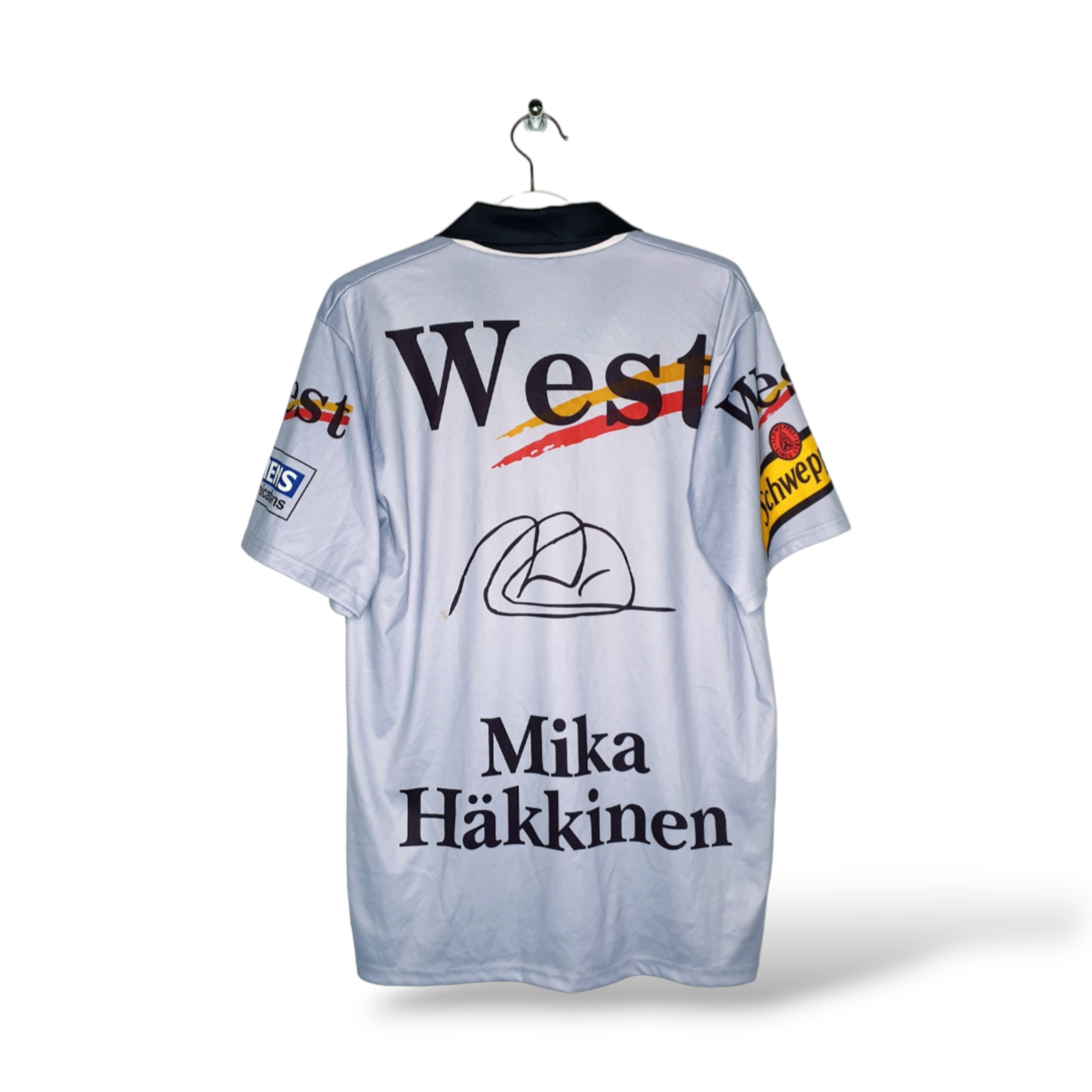 Mercedes Origineel West vintage shirt Mercedes Häkkinen