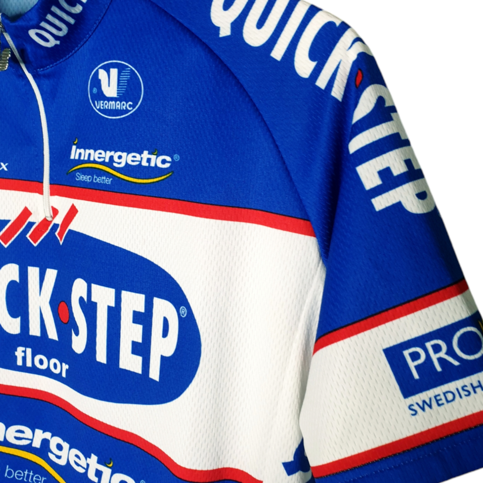 Vermarc Origineel Vermarc vintage wielershirt Quick-Step Floors 2010