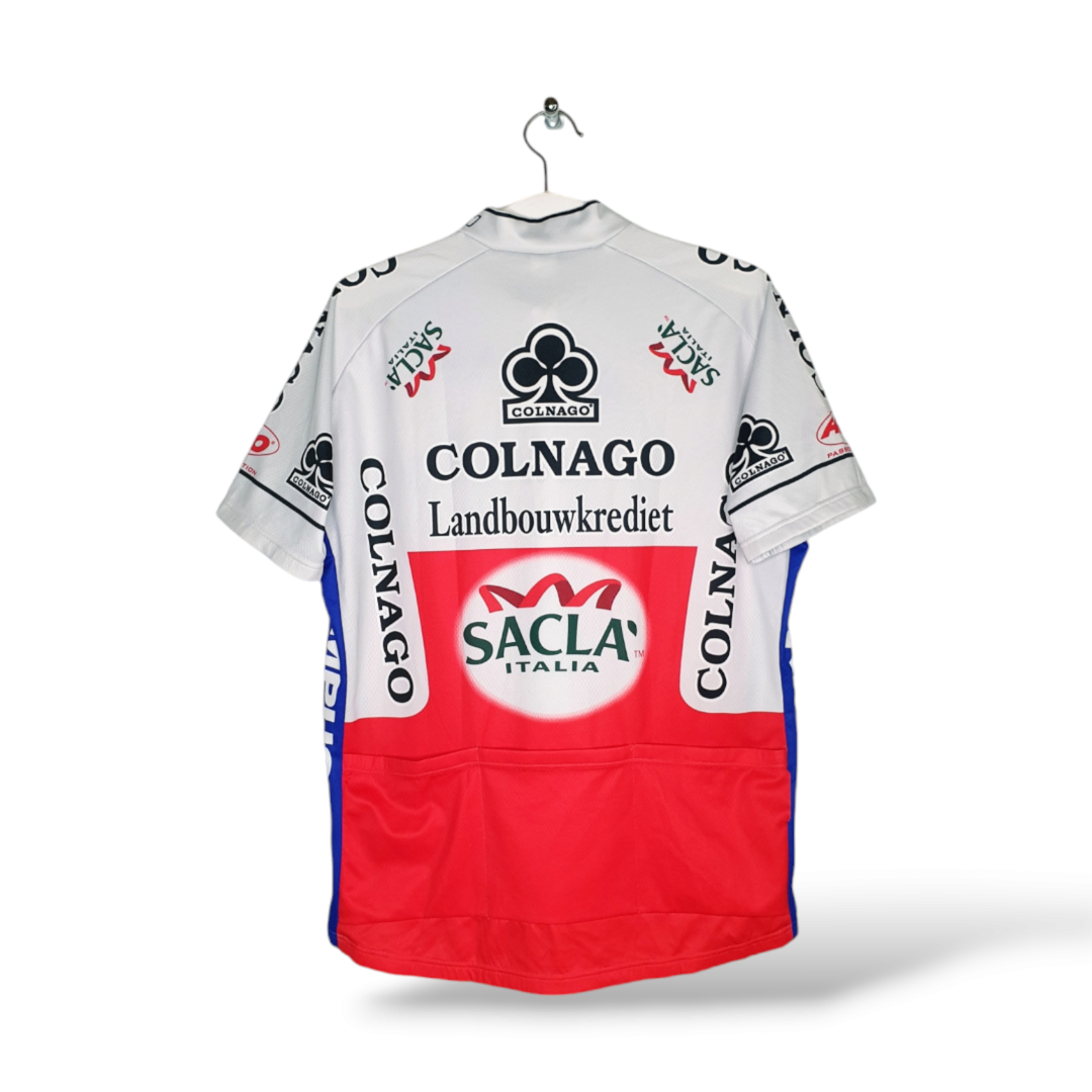 Vermarc vintage cycling jersey Colnago Landbouwkrediet 2004 WeLoveSportVintage