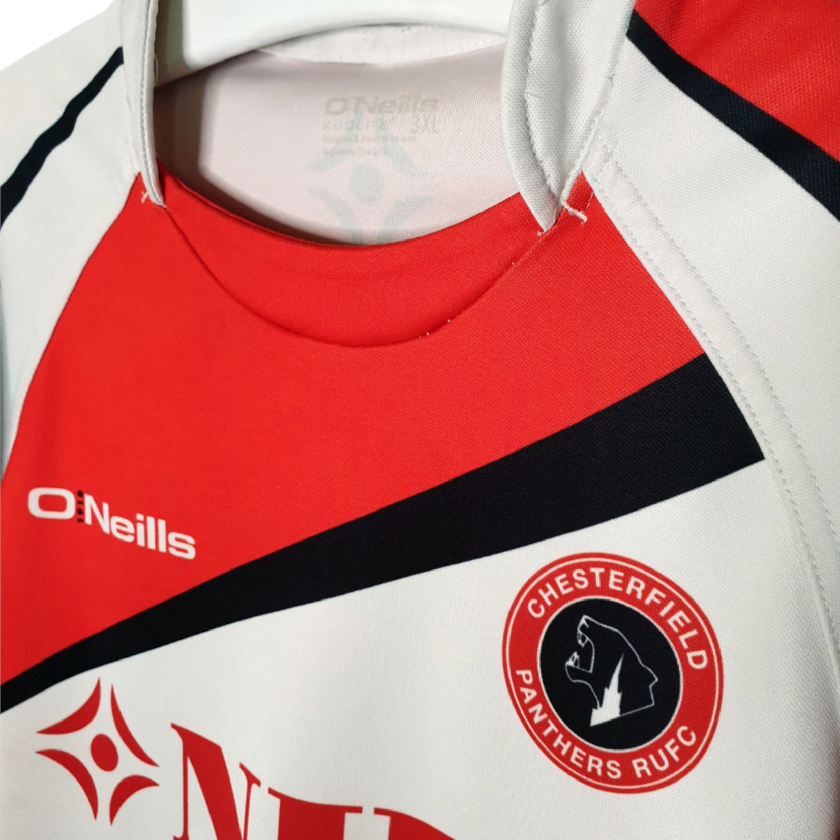 O'Neills Origineel O'Neills matchworn rugby shirt Chesterfield Panthers RUFC