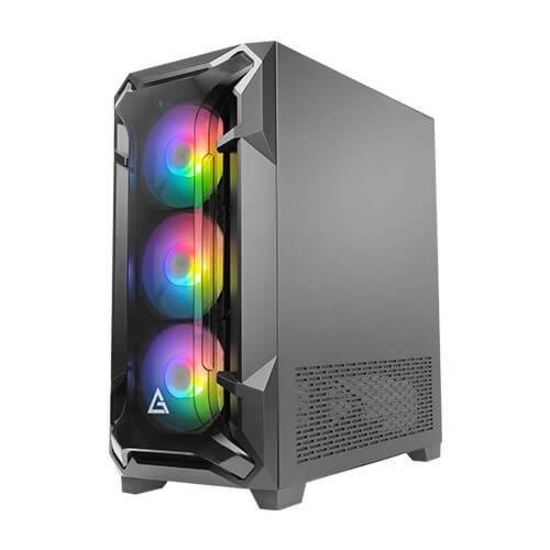 Antec DF600 Flux Midi Tower Zwart / RGB