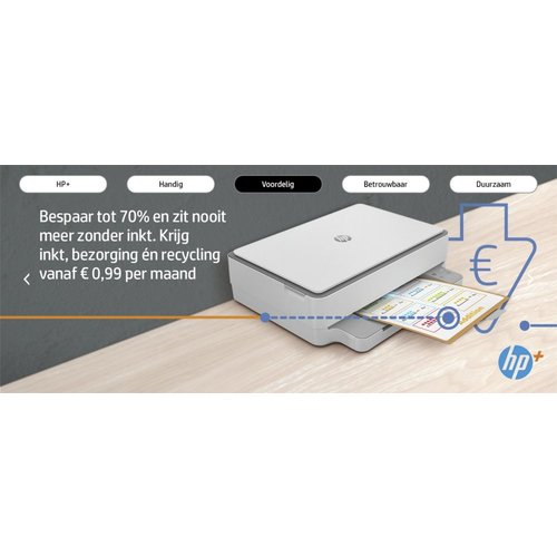 Hewlett Packard HP ENVY 6020e Thermische inkjet A4 4800 x 1200 DPI 7 ppm Wi-Fi