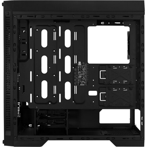 Inter-Tech X-908 Infini2 | Infinity Mirror | Tower Case | USB-C | Zwart