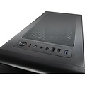 Inter-Tech CXC2 Blue Light | Midi Tower Case | Zwart