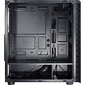 Inter-Tech CXC2 Blue Light | Midi Tower Case | Zwart