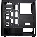 Inter-Tech Thunder Blue Light | Midi Tower Case | Zwart