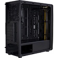 Inter-Tech Thunder Blue Light | Midi Tower Case | Zwart