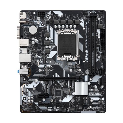 Asrock B760M-HDV/M.2 D4 | Socket LGA 1700 | Intel B760 | 2xDDR4 | Micro-ATX | Moederbord