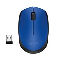 Logitech M171 | Draadloze Muis | Links- en Rechtshandig | RF | 1000 DPI | Zwart/Blauw