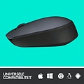 Logitech M170 | Draadloze Muis | Links- en Rechtshandig | RF | 1000 DPI | Grijs
