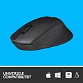 Logitech M330 Silent Plus | Draadloze Muis | Rechtshandig | RF | 1000 DPI | Zwart