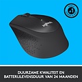 Logitech M330 Silent Plus | Draadloze Muis | Rechtshandig | RF | 1000 DPI | Zwart