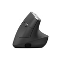 Logitech MX Vertical | Ergonomische Draadloze Muis | Rechtshandig | RF + Bluetooth | 4000 DPI | Zwart/Zilver
