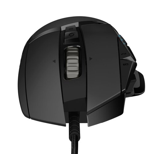 Logitech  G502 HERO | Gaming Muis | Rechtshandig | USB-A (bedraad) | 100 – 25.600 DPI | Zwart