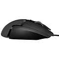 Logitech  G502 HERO | Gaming Muis | Rechtshandig | USB-A (bedraad) | 100 – 25.600 DPI | Zwart