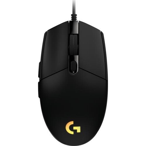 Logitech  G203 LIGHTSYNC | Bedrade Gaming Muis | Links- en Rechtshandig | USB-A | 8.000 DPI | Zwart