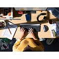 Logitech M575 Ergo Trackball for Business | Ergonomische Draadloze Muis | Rechtshandig | RF + Bluetooth | 2000 DPI | Grafiet