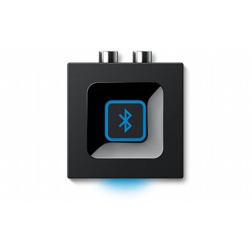 Logitech Bluetooth Audio Adapter | Draadloos Streamen | 3,5mm & RCA | Zwart