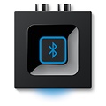 Logitech Bluetooth Audio Adapter | Draadloos Streamen | 3,5mm & RCA | Zwart