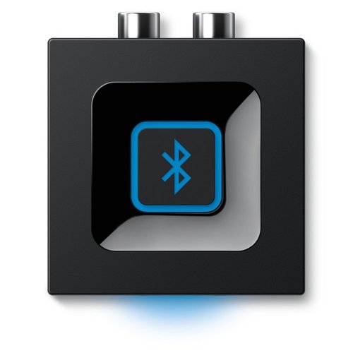 Logitech Bluetooth Audio Adapter | Draadloos Streamen | 3,5mm & RCA | Zwart