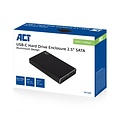 ACT AC1220 behuizing voor opslagstations HDD-/SSD-behuizing Zwart 2.5"