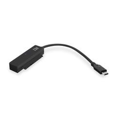 AC1525 tussenstuk voor kabels USB Type-C SATA 7-pin + 15pin Zwart