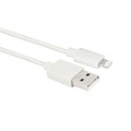 ACT kabel | USB-A naar Lightning | iOS compatibel | 1 m | Wit | AC3092