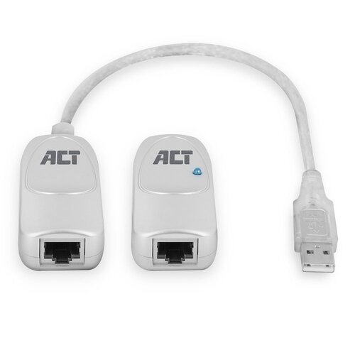 ACT AC6060 USB Extender set over UTP, extender tot 60 meter